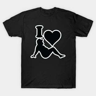 I love chubby men T-Shirt